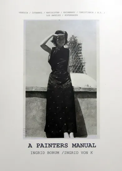 A Painter's Manual, bagside – A Painter's Manual